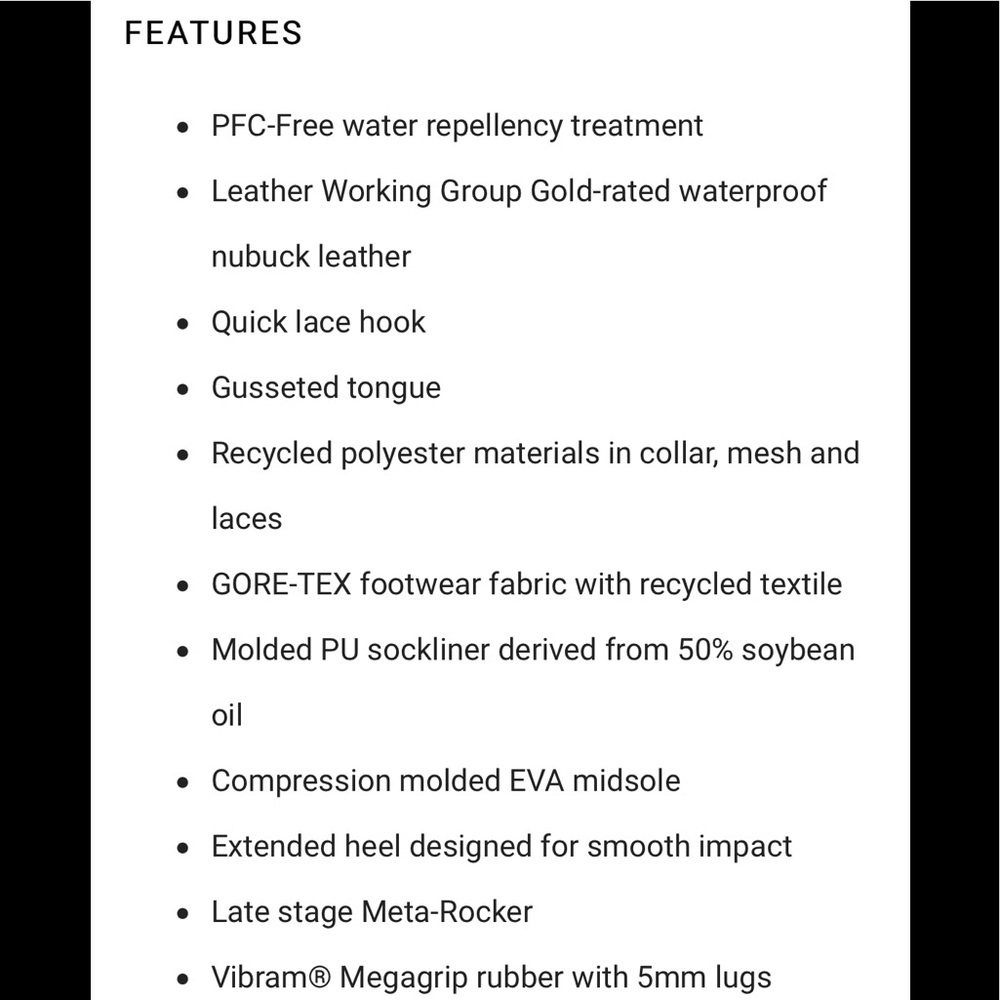 Woman’s Hoka Anacapa Gore-Tex Hiker Sneaker Size 9 NEW - Picture 4 of 15